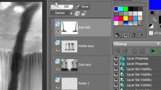 Paint Shop Pro Basics 10 Layers  Layer Palette [upl. by Balf]