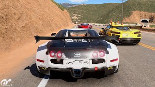 Gran Turismo 7  Bugatti Veyron RM Tuned V2  Grand Valley Highway 1 Multiclass 4KPS5 [upl. by Babette271]