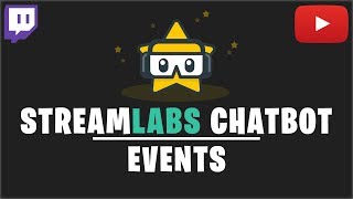 STREAMLABS CHATBOT EVENTS  TUTORIAL 2018  Deutsch  German [upl. by Corwun852]