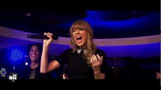 OFF LIVE  Taylor Swift quotI Knew You Were Troublequot Live On The Seine Paris [upl. by Camel]