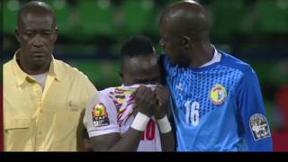 Sénégal vs Cameroun CAN 2017 images marquantes [upl. by Wil]