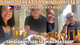 LIFE IN UK UNANG SAHOD NI MISTER KAYA ITREAT DAW NYA AKO I British Filipina Couple [upl. by Acsehcnarf]