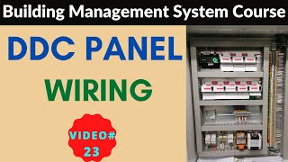 DDC panel Wiring Diagram  BMS Training 2021 [upl. by Hubing]