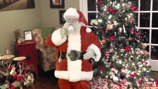 Santa Caught On Tape Video Of Santa In Your House [upl. by Verbenia]