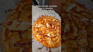 Plato estrella michelín en 5 minutos “Pizza Gymbro” con BrianZaballos [upl. by Litch]