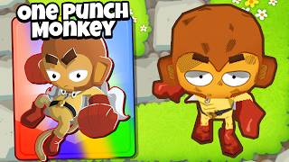 I Added ONE PUNCH MAN to Bloons TD 6 [upl. by Nallad792]