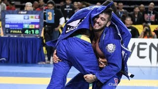 Lucas Barbosa VS Patrick Gaudio 2017 IBJJF Pan Championship [upl. by Adnihc]