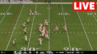 NFL LIVE🔴 Packers vs Broncos  2024 Preseason Week 2  Full Game  18th August 2024 Madden NFL 25 [upl. by Ecinahc]