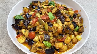 CAPONATA DI MELANZANE SICILIANA [upl. by Plato]