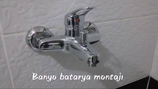 Banyo bataryası montajı ve değişimi kendin yaparsın korkma [upl. by Enawd]