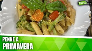 Aprenda a preparar um delicioso Penne à Primavera [upl. by Crysta909]