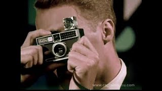 1960s FLASH CUBE CAMERA COMMERCIAL  Kodak Instamatic [upl. by Xanthe]