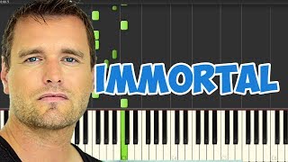 🎹Thomas Bergersen  Immortal Piano Tutorial Synthesia❤️♫ [upl. by Irak]