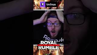 Jordynne Grace 5 Royal Rumble Entrance Reaction  tm1nus on Twitch [upl. by Etteuqal]