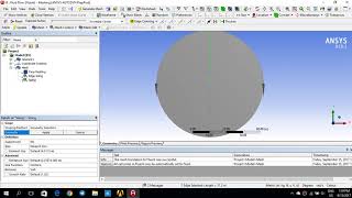 Ansys Fluent Tutorial 3  Steady state flow past a cylinder [upl. by Nitsirt]