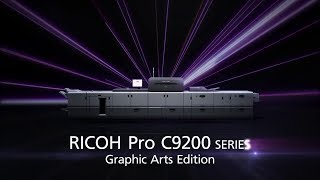 Ricoh Pro C9200 Graphic Arts Edition  Ricoh [upl. by Ashford]