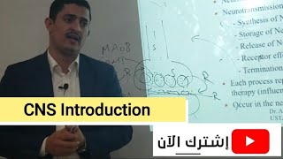 Introduction to CNS pharmacology مقدمة الجهاز العصبي المركزي علم الدواء [upl. by Sinnaoi]