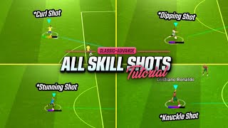 eFootball 2024 Mobile  All Skill Shots Tutorial Classic  Advance Control [upl. by Prendergast]