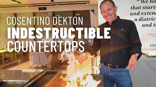 Indestructible Countertops  Cosentino Dekton [upl. by Luhey294]