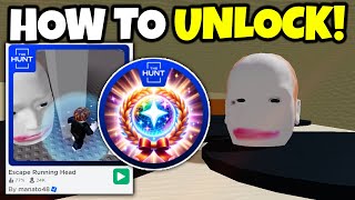 THE HUNT ESCAPE RUNNING HEAD Roblox The Hunt [upl. by Gere]