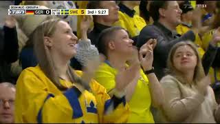 Lekkerimäki with a primary assist to Noah Östlund goal [upl. by Brunelle]