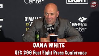 Dana White Reacts to Francis Ngannou KO Recaps UFC 299 in Miami [upl. by Ihculo]