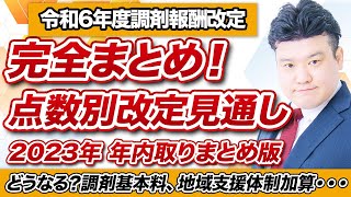 【調剤報酬改定2024】中医協議論 点数別解説 年内完全版！ [upl. by Siravart]