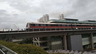 smrt c751B KNS RIP set 317318 departing Buona Vista [upl. by Haisoj190]