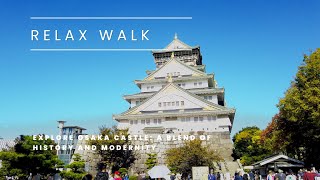 Explore Osaka Castle A Blend of History and Modernity [upl. by Ahsekim]