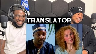 I SHOWED MY MATE CATHERINE TATE the offensive translator SKETCH [upl. by Nolrah742]