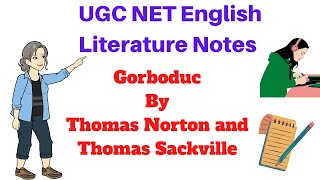 UGC NET English Literature  Gorboduc or Ferrex and Porrex  LinguaAndLiterature [upl. by Leruj]