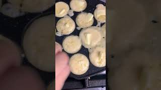 Cheesy Mozzarella Takoyaki  Japanese Street FoodSnack shorts [upl. by Ackerley301]