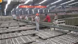 semi automatic clay brick factory with brick machinedryertunnel kilnemail to brick9413sinacom [upl. by Opaline]