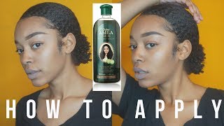 How I apply My AMLA OIL  Styling My Hair  Thanks For 7K Subscribers [upl. by Lane]