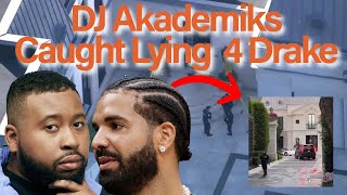 ⚡️EXCLUSIVE Dj Akademiks Caught quotREDHANDEDquot Lying For Drake  Drake Career Is OVA [upl. by Orlosky65]