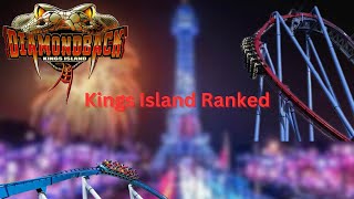 The Ultimate Kings Island Coaster Ranking [upl. by Arrol]