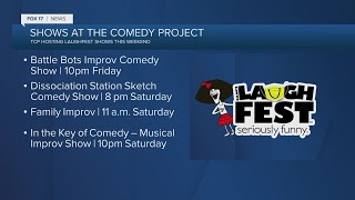 The Comedy Project hosts multiple LaughFest shows [upl. by Yespmed]