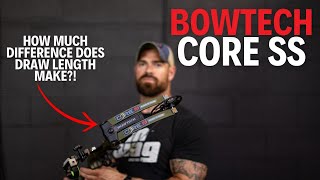 Bowtech Core SS Bow Build amp Review At Different Draw Lengths [upl. by Notsreik]