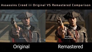 AC3Assassins Creed iii Remastered VS Original Side By Side Graphics Comparison [upl. by Teraj]