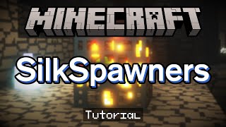 Get Mineable Spawners In Minecraft Using SilkSpawners Tutorial [upl. by Yvehc573]