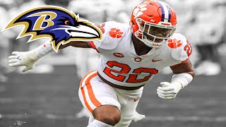 Trenton Simpson Highlights 🔥  Welcome to the Baltimore Ravens [upl. by Dacia462]