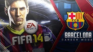 Retro FIFA Barcelona Career Mode So Many Insane Signings FIFA 14 Career Mode [upl. by Yl]