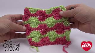 Crochet Catherine Wheel Stitch  EASY  The Crochet Crowd [upl. by Johnstone]