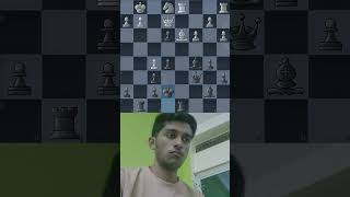 I sacrificed my roooookkkk 💀💀 chess magnus hikaruchess chessplayer shorts short shortvideo [upl. by Haidabo397]