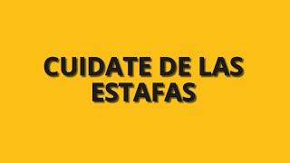 Cuidate de las estafas digitales [upl. by Nick]