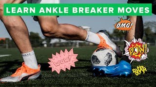 LEARN BEST ANKLE BREAKER FOOTBALL SKILLS with 7MLC [upl. by Yerfoeg]