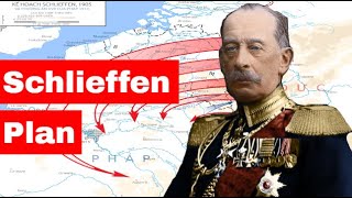 The Schlieffen Plan  Animated Battle Map [upl. by Irtemed]