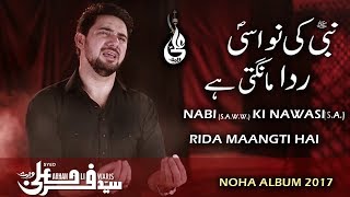 Farhan Ali Waris  Nabi Ki Nawasi  Noha  2017 [upl. by Durante]