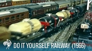 Do It Yourself Railway Model Trains 1966  British Pathé [upl. by Abbotsun]