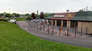 Aldwarke Ln Doncaster Rd Rawmarsh Rotherham McDonalds [upl. by Caro]